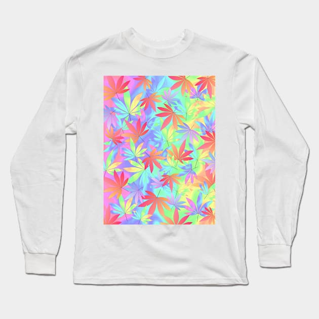 Tripping Weed Long Sleeve T-Shirt by SartorisArt1